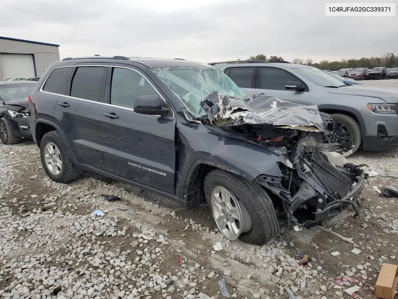 2016 Jeep Grand Cherokee Laredo VIN: 1C4RJFAG2GC339371 Lot: 77759794