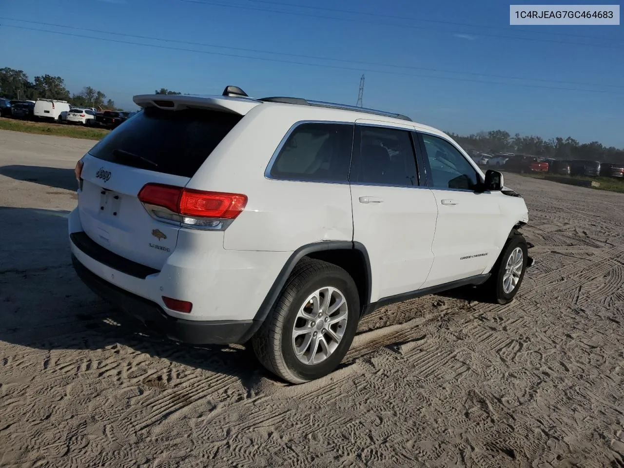 2016 Jeep Grand Cherokee Laredo VIN: 1C4RJEAG7GC464683 Lot: 77805104