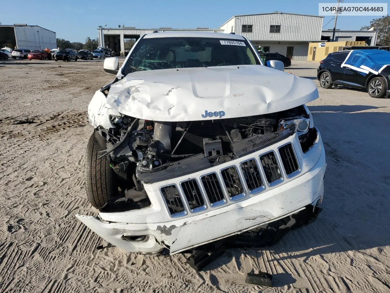 2016 Jeep Grand Cherokee Laredo VIN: 1C4RJEAG7GC464683 Lot: 77805104