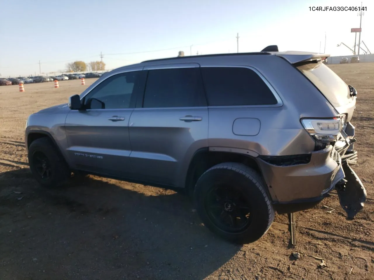 2016 Jeep Grand Cherokee Laredo VIN: 1C4RJFAG3GC406141 Lot: 77836204