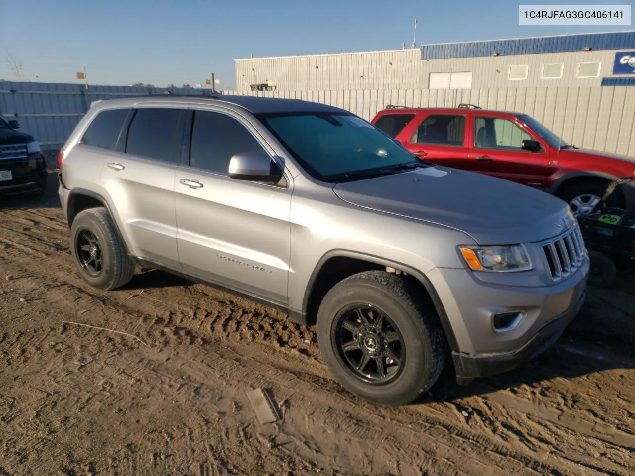 2016 Jeep Grand Cherokee Laredo VIN: 1C4RJFAG3GC406141 Lot: 77836204