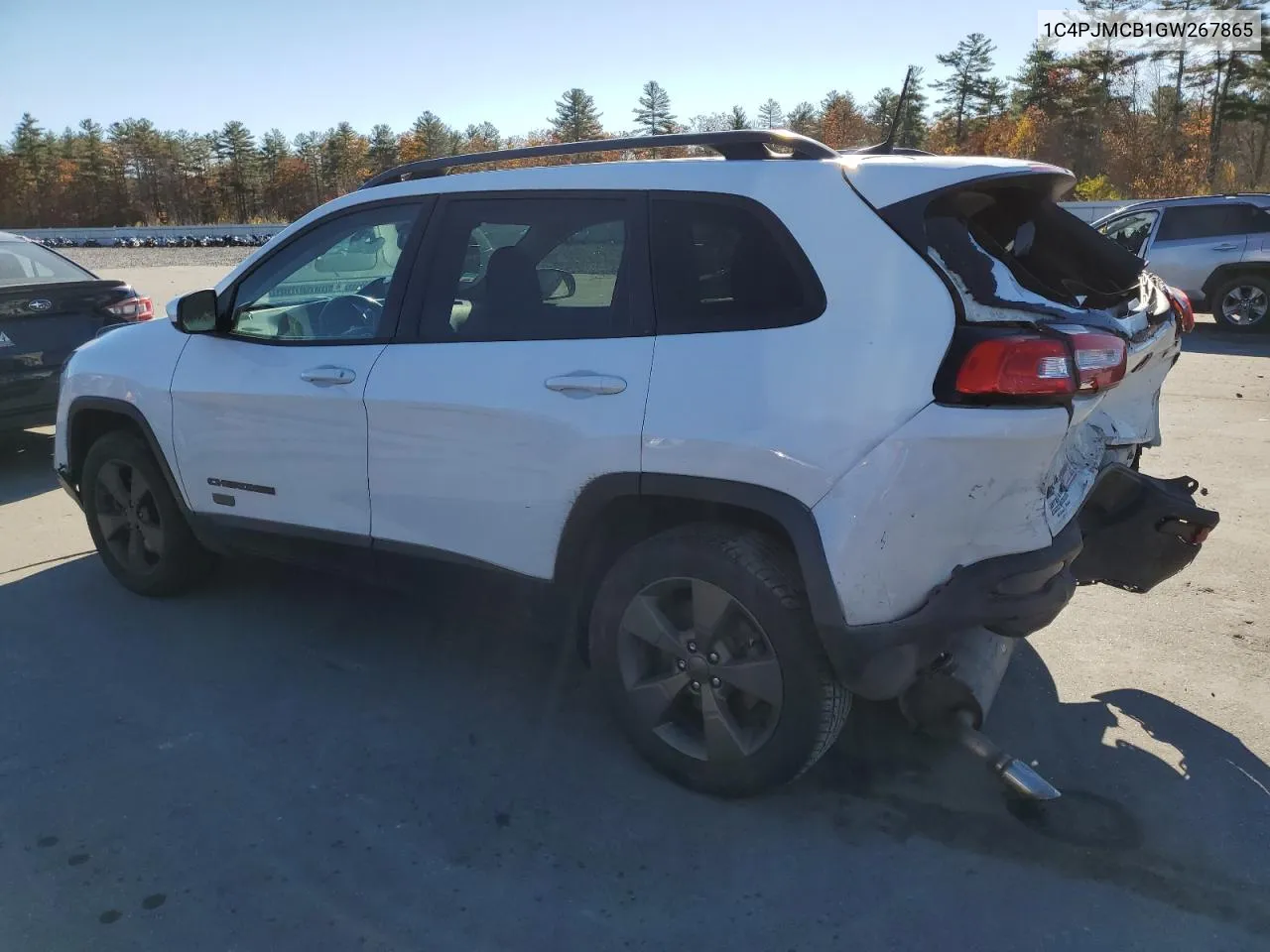 2016 Jeep Cherokee Latitude VIN: 1C4PJMCB1GW267865 Lot: 77840374