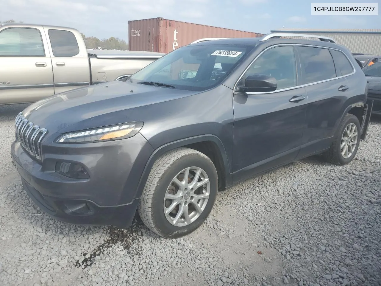 2016 Jeep Cherokee Latitude VIN: 1C4PJLCB8GW297777 Lot: 78078924