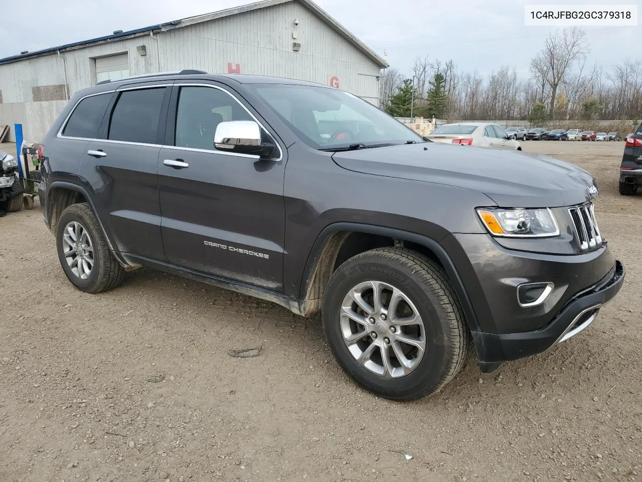 2016 Jeep Grand Cherokee Limited VIN: 1C4RJFBG2GC379318 Lot: 78143684