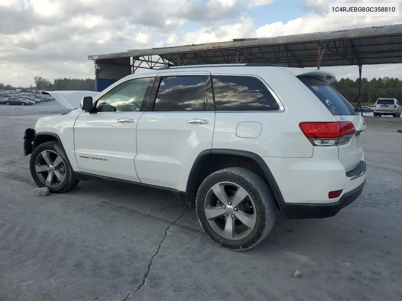 2016 Jeep Grand Cherokee Limited VIN: 1C4RJEBG8GC358810 Lot: 78146854