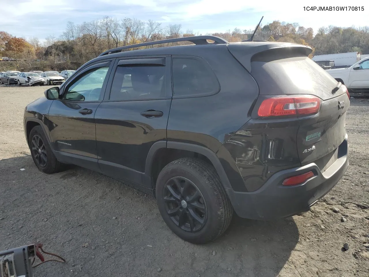 2016 Jeep Cherokee Sport VIN: 1C4PJMAB1GW170815 Lot: 78148474