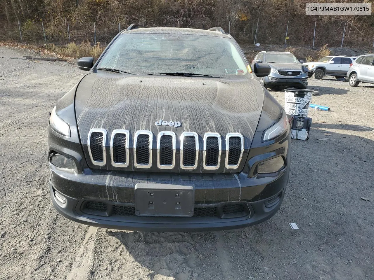 2016 Jeep Cherokee Sport VIN: 1C4PJMAB1GW170815 Lot: 78148474