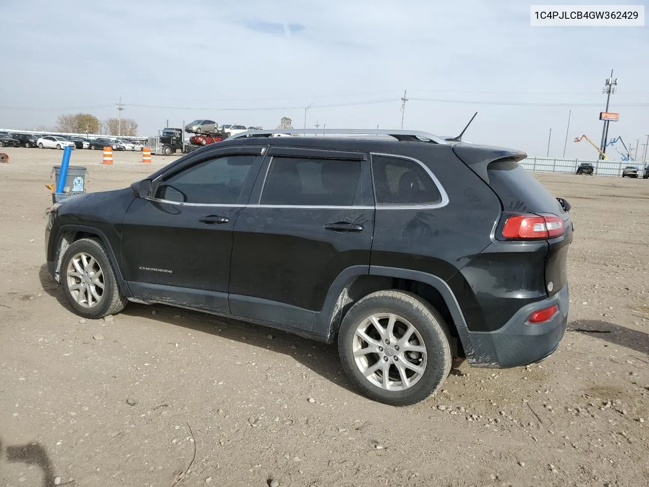 2016 Jeep Cherokee Latitude VIN: 1C4PJLCB4GW362429 Lot: 78261244