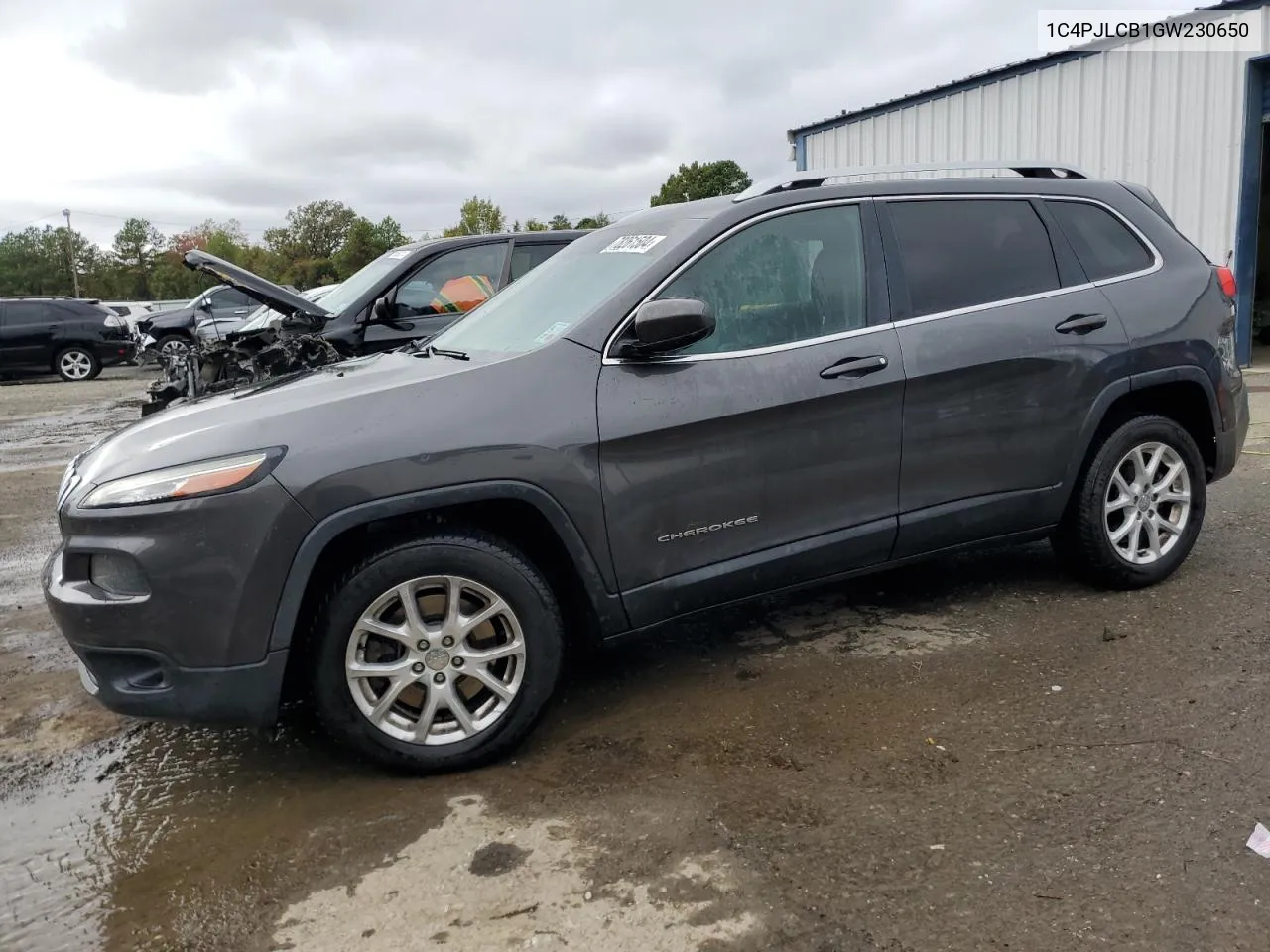 2016 Jeep Cherokee Latitude VIN: 1C4PJLCB1GW230650 Lot: 78261504