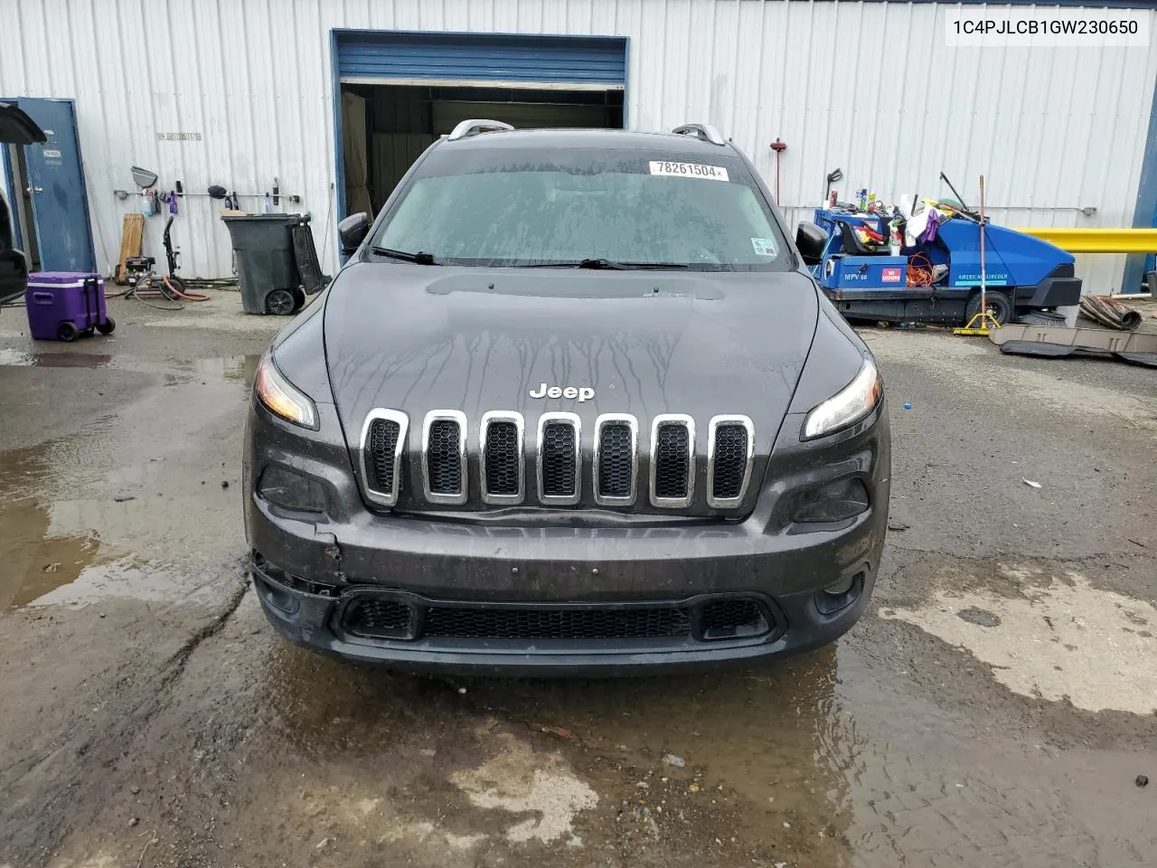 2016 Jeep Cherokee Latitude VIN: 1C4PJLCB1GW230650 Lot: 78261504