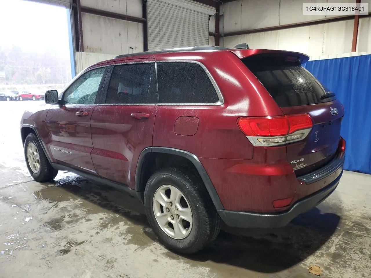 2016 Jeep Grand Cherokee Laredo VIN: 1C4RJFAG1GC318401 Lot: 78447954