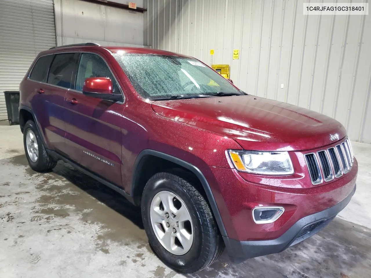 2016 Jeep Grand Cherokee Laredo VIN: 1C4RJFAG1GC318401 Lot: 78447954