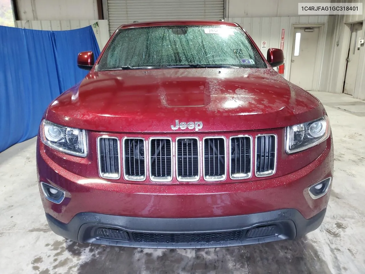 2016 Jeep Grand Cherokee Laredo VIN: 1C4RJFAG1GC318401 Lot: 78447954