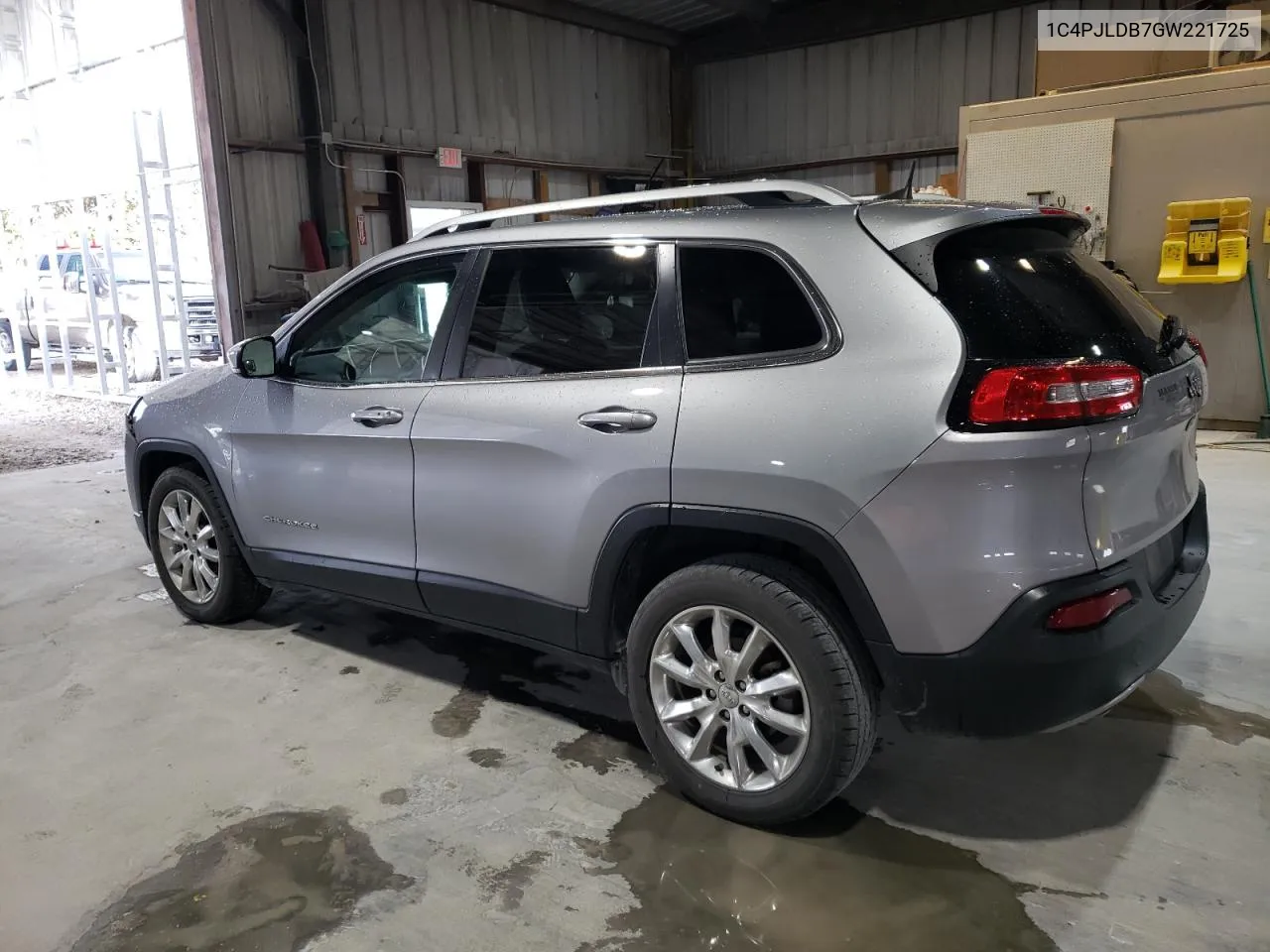 2016 Jeep Cherokee Limited VIN: 1C4PJLDB7GW221725 Lot: 78477294