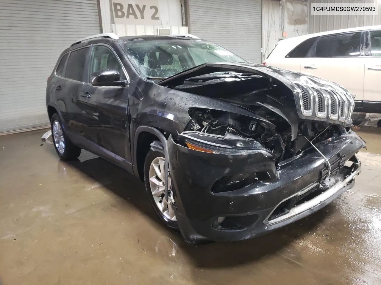 2016 Jeep Cherokee Limited VIN: 1C4PJMDS0GW270593 Lot: 78484704