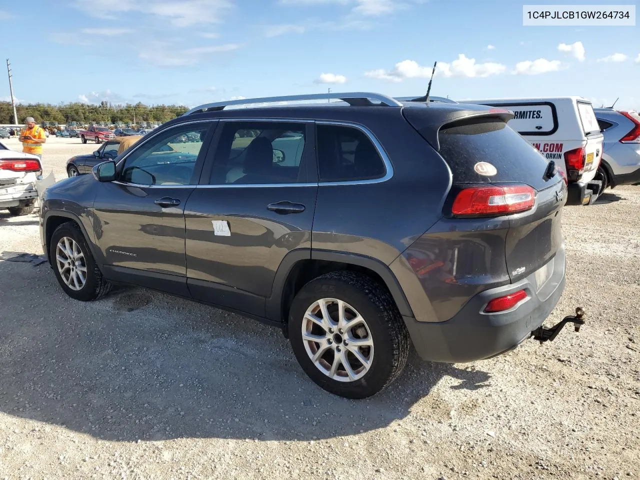 2016 Jeep Cherokee Latitude VIN: 1C4PJLCB1GW264734 Lot: 78667494