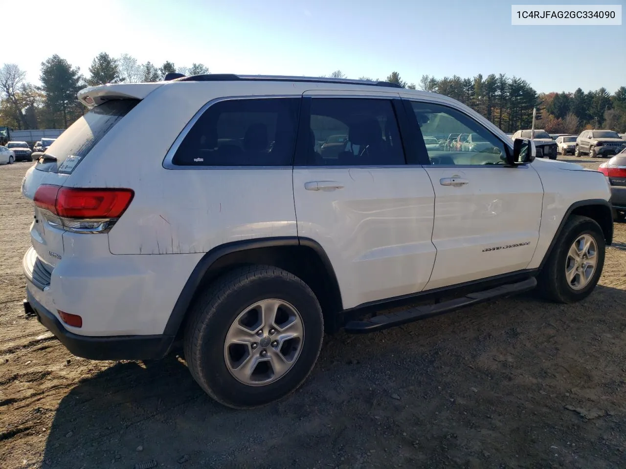 2016 Jeep Grand Cherokee Laredo VIN: 1C4RJFAG2GC334090 Lot: 78669044