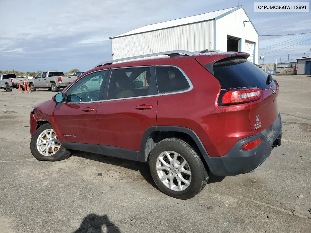 2016 Jeep Cherokee Latitude VIN: 1C4PJMCS6GW112891 Lot: 78674204