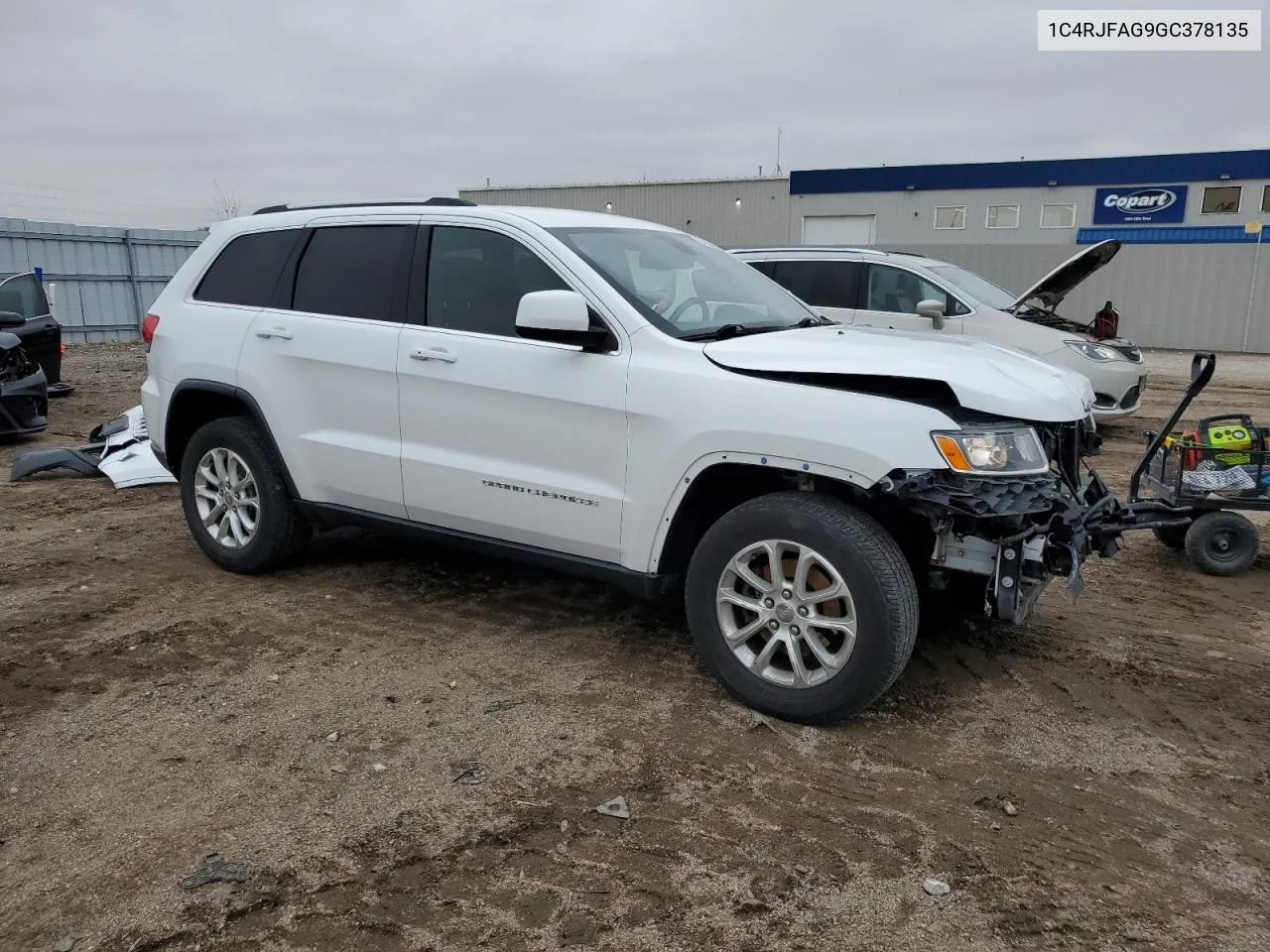 2016 Jeep Grand Cherokee Laredo VIN: 1C4RJFAG9GC378135 Lot: 78803864