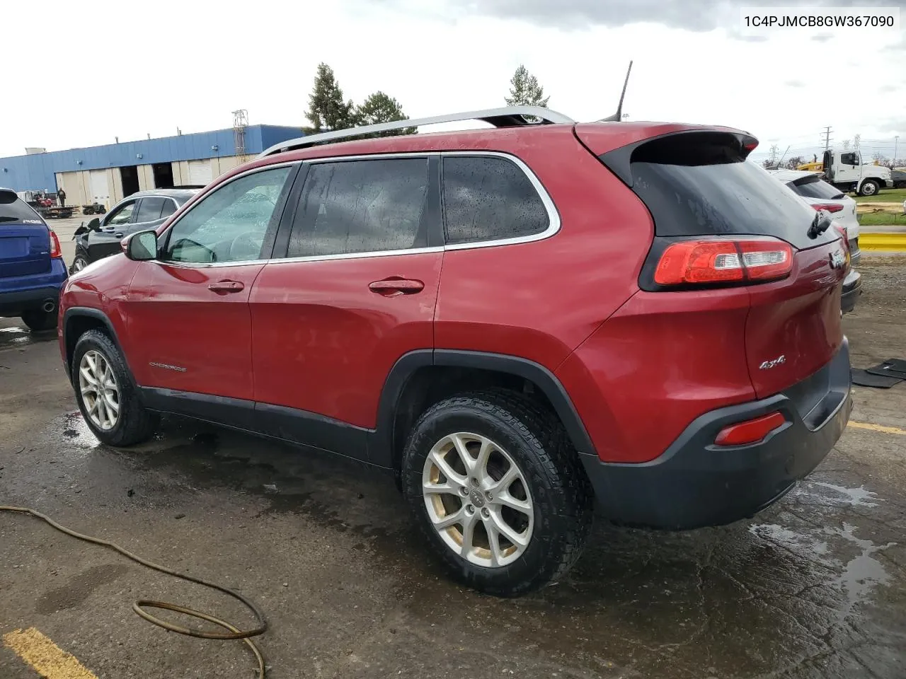 2016 Jeep Cherokee Latitude VIN: 1C4PJMCB8GW367090 Lot: 78876874