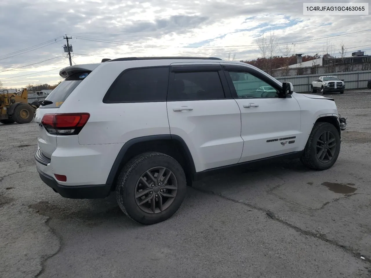 2016 Jeep Grand Cherokee Laredo VIN: 1C4RJFAG1GC463065 Lot: 78974294