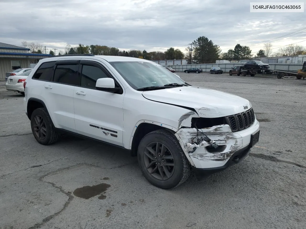 2016 Jeep Grand Cherokee Laredo VIN: 1C4RJFAG1GC463065 Lot: 78974294