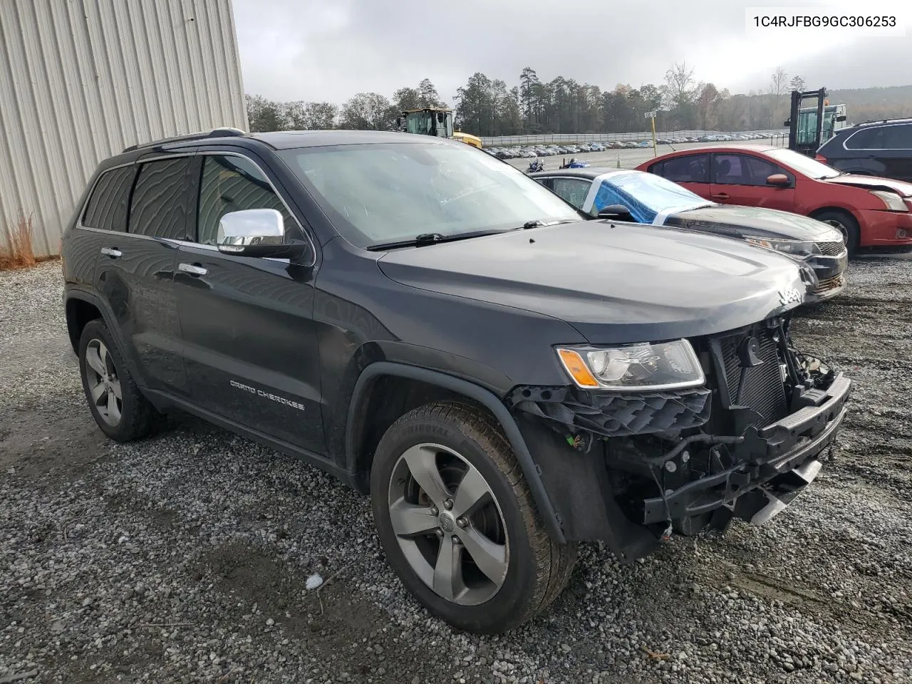 2016 Jeep Grand Cherokee Limited VIN: 1C4RJFBG9GC306253 Lot: 79078314