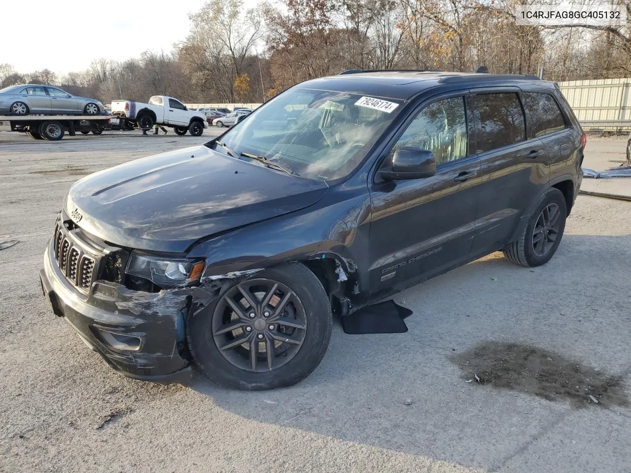 2016 Jeep Grand Cherokee Laredo VIN: 1C4RJFAG8GC405132 Lot: 79246174