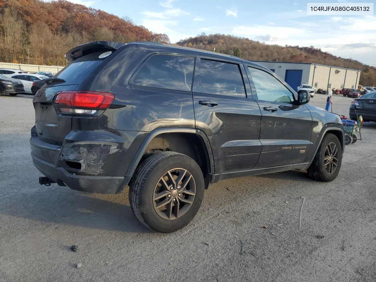 2016 Jeep Grand Cherokee Laredo VIN: 1C4RJFAG8GC405132 Lot: 79246174