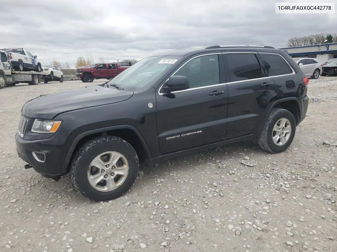 2016 Jeep Grand Cherokee Laredo VIN: 1C4RJFAGXGC442778 Lot: 79471674