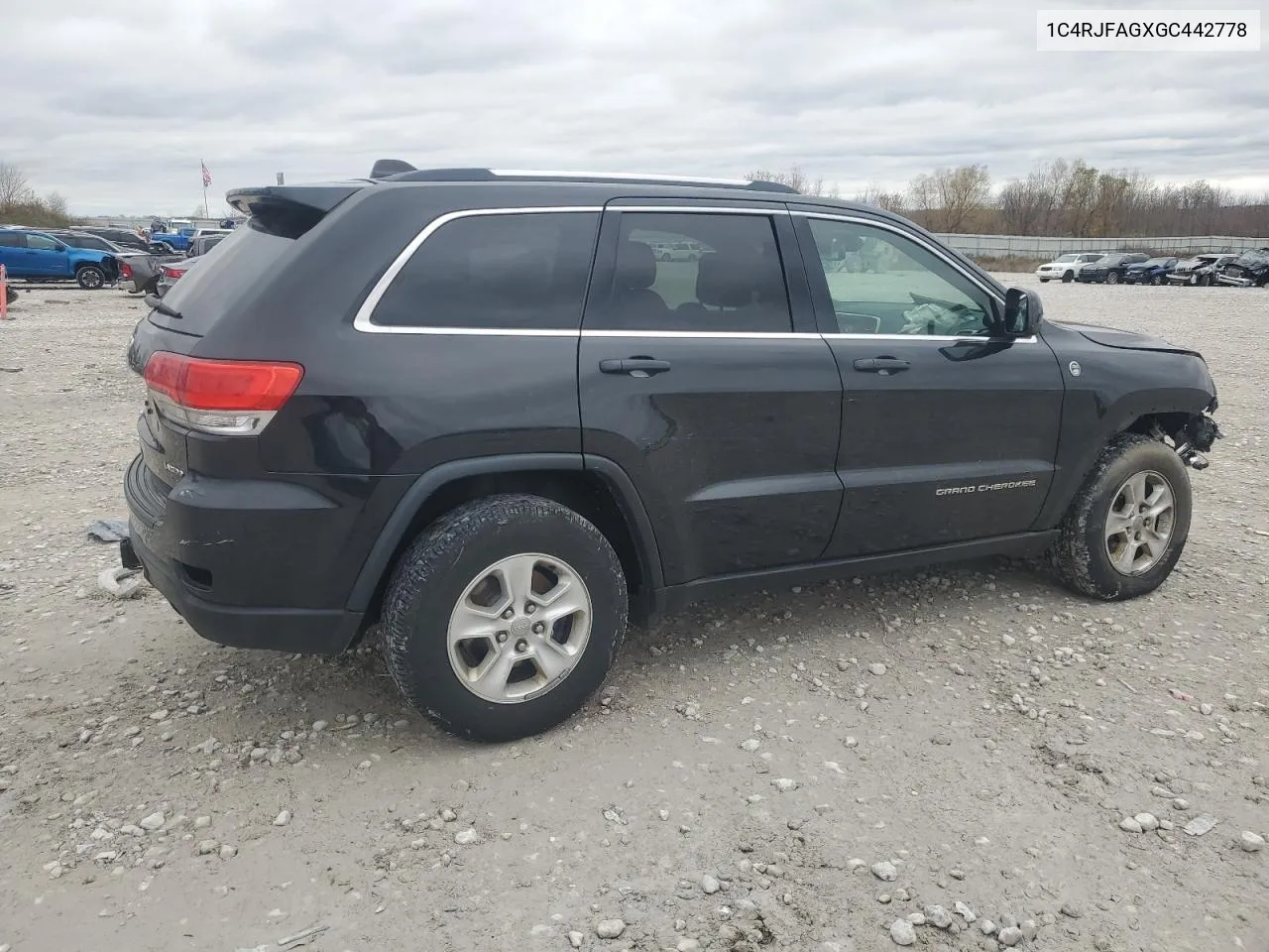 2016 Jeep Grand Cherokee Laredo VIN: 1C4RJFAGXGC442778 Lot: 79471674