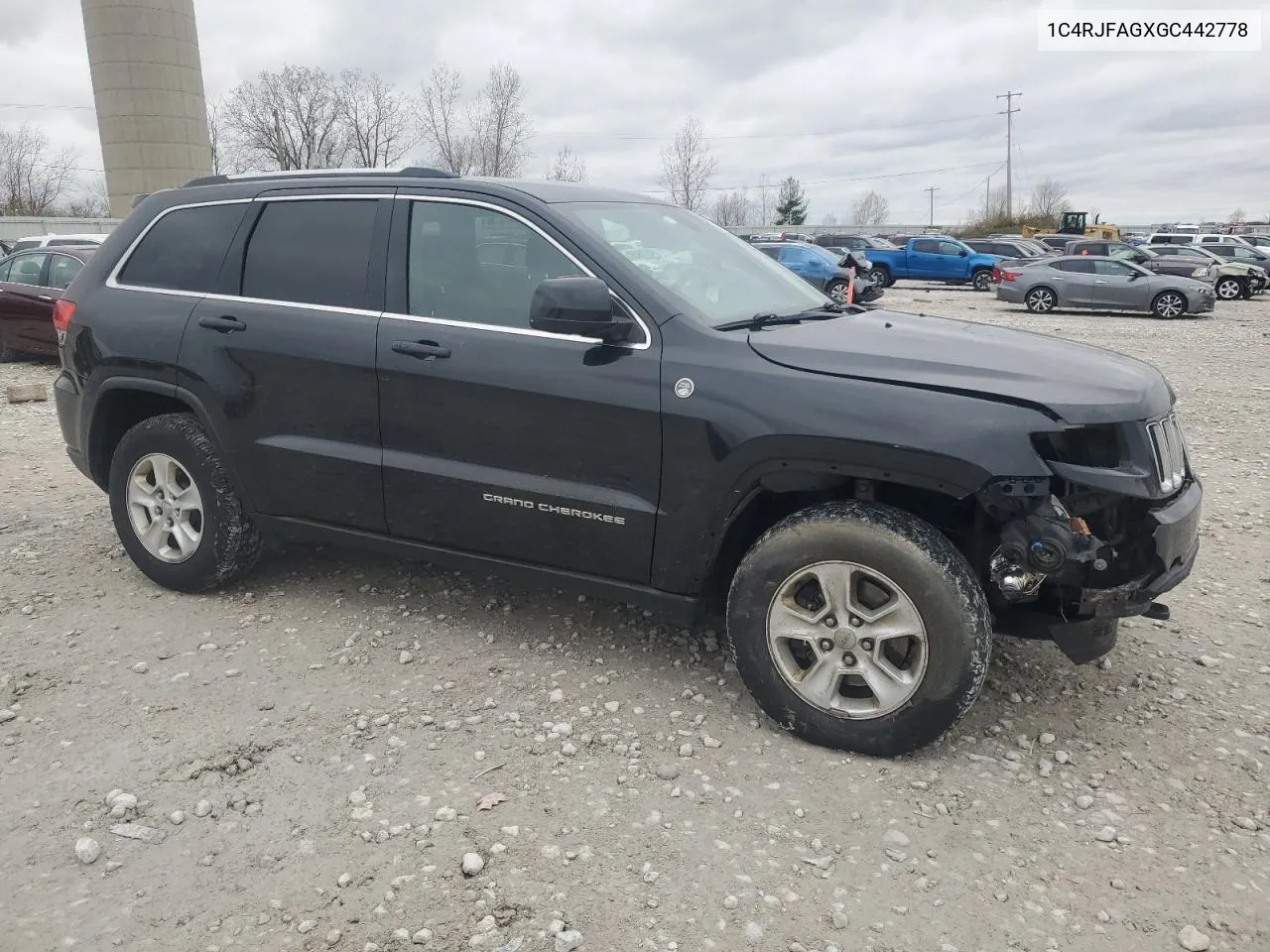 2016 Jeep Grand Cherokee Laredo VIN: 1C4RJFAGXGC442778 Lot: 79471674