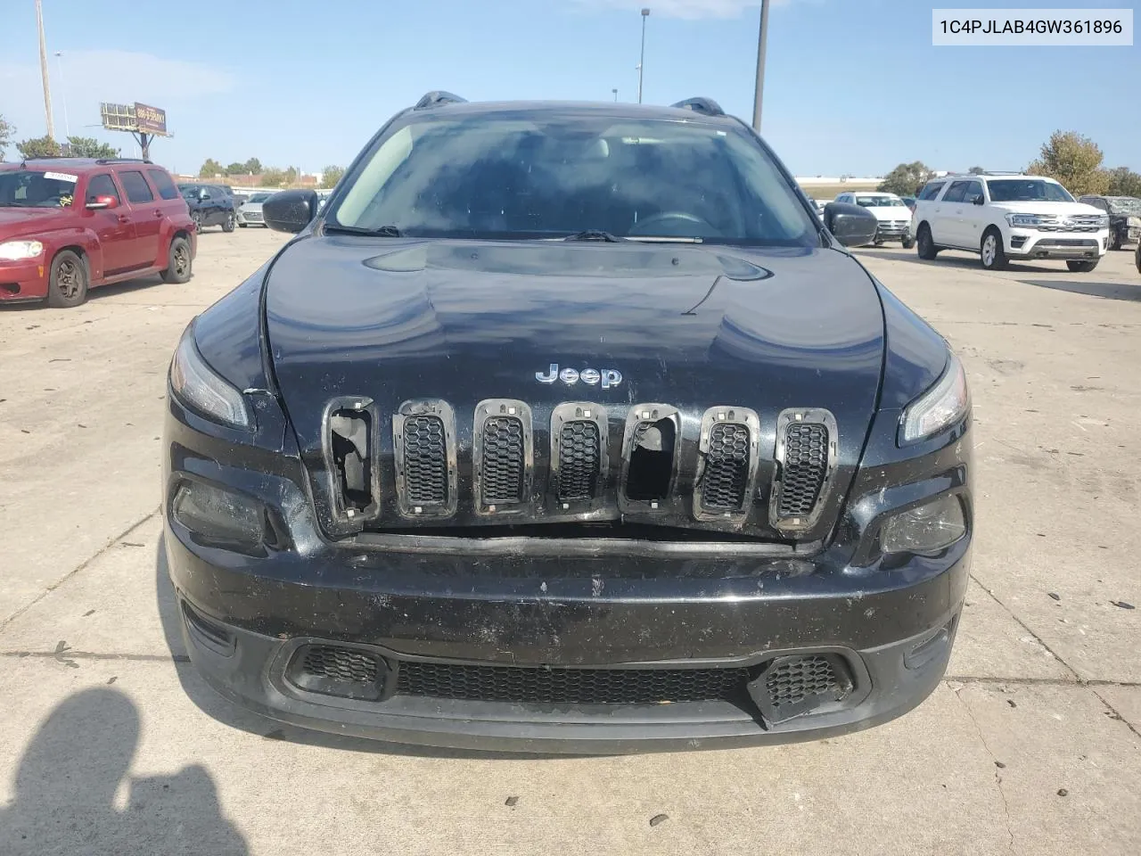 2016 Jeep Cherokee Sport VIN: 1C4PJLAB4GW361896 Lot: 79475094