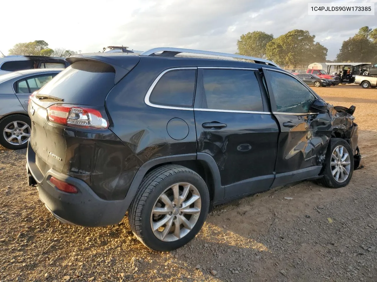 2016 Jeep Cherokee Limited VIN: 1C4PJLDS9GW173385 Lot: 79479174