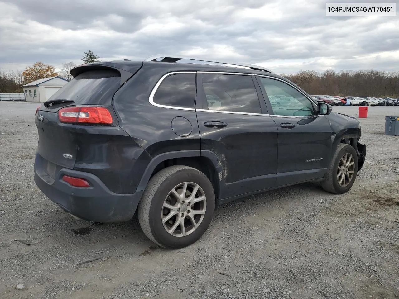 2016 Jeep Cherokee Latitude VIN: 1C4PJMCS4GW170451 Lot: 79537444