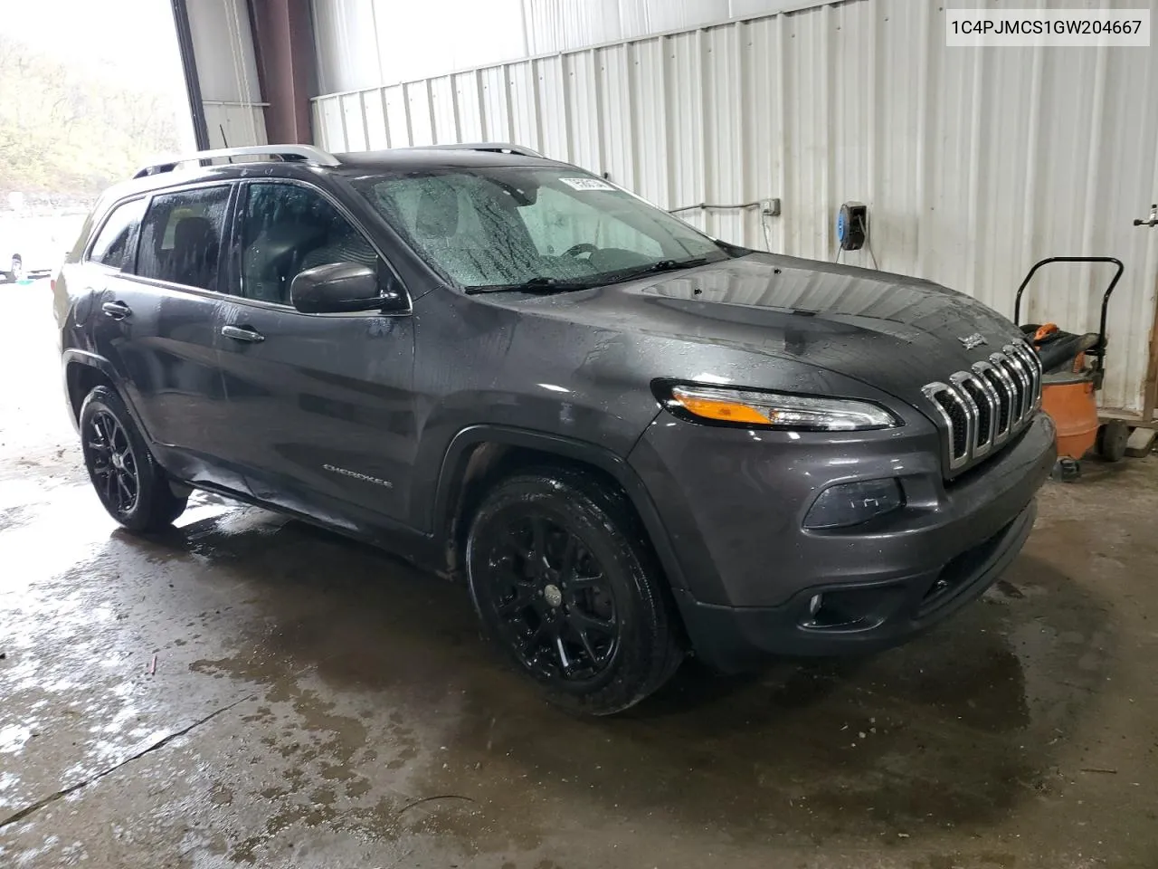 2016 Jeep Cherokee Latitude VIN: 1C4PJMCS1GW204667 Lot: 79580134