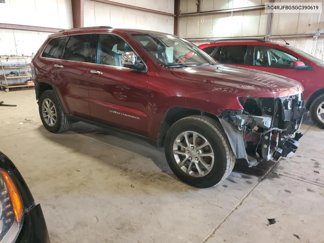 2016 Jeep Grand Cherokee Limited VIN: 1C4RJFBG5GC390619 Lot: 79636894