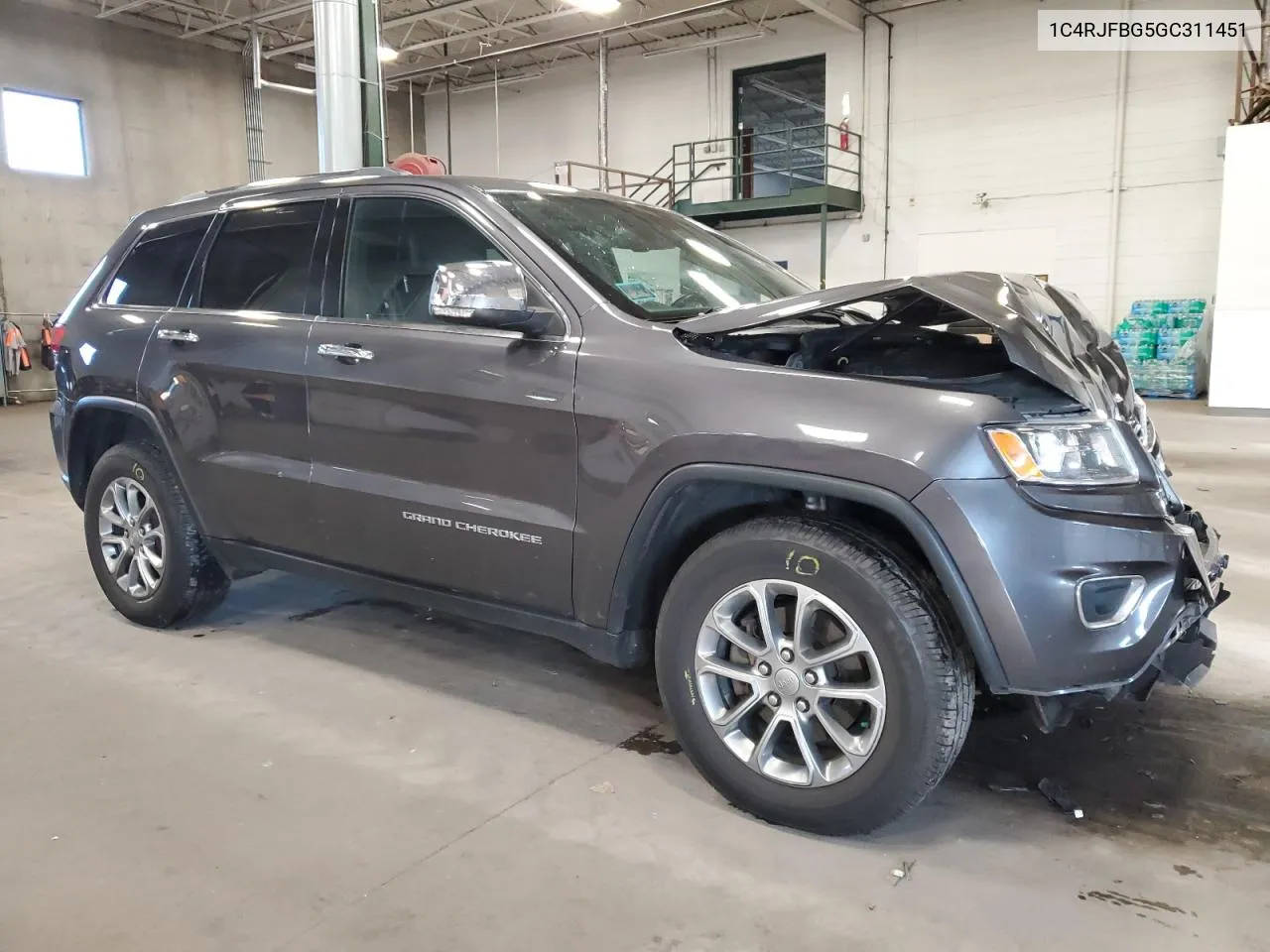 2016 Jeep Grand Cherokee Limited VIN: 1C4RJFBG5GC311451 Lot: 79722654