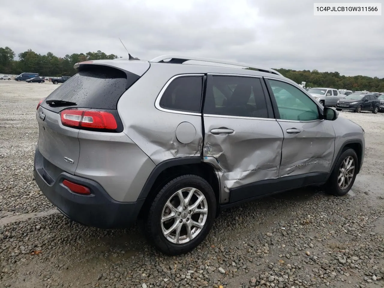 2016 Jeep Cherokee Latitude VIN: 1C4PJLCB1GW311566 Lot: 79903304