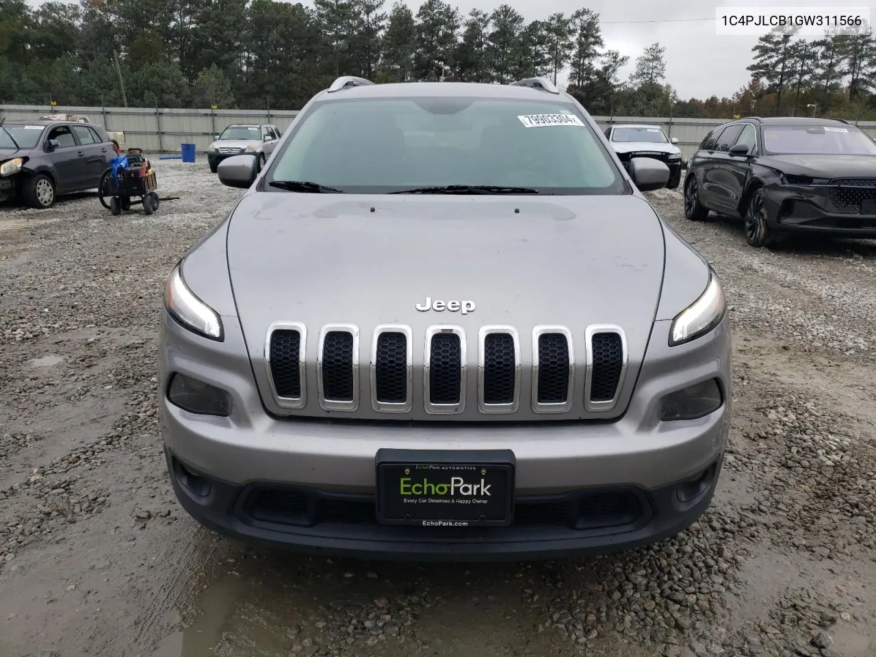 2016 Jeep Cherokee Latitude VIN: 1C4PJLCB1GW311566 Lot: 79903304