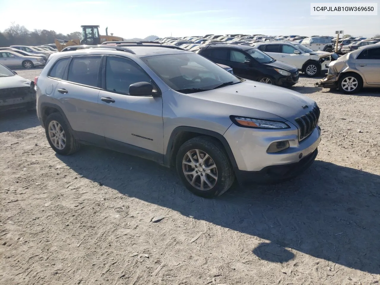 2016 Jeep Cherokee Sport VIN: 1C4PJLAB1GW369650 Lot: 79912274