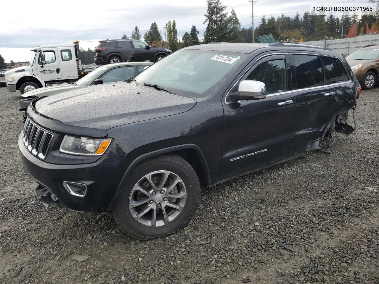 1C4RJFBG6GC371965 2016 Jeep Grand Cherokee Limited