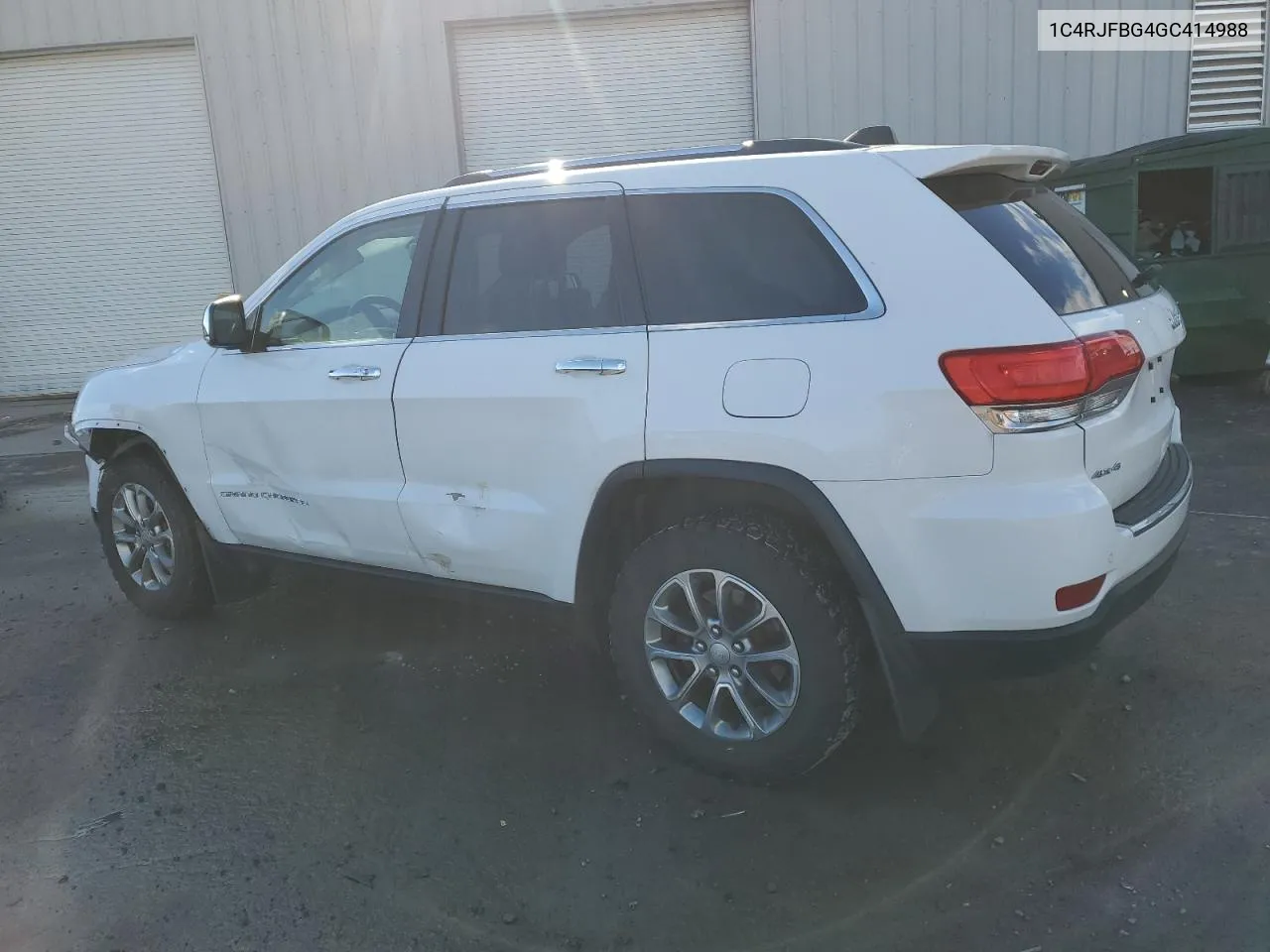 2016 Jeep Grand Cherokee Limited VIN: 1C4RJFBG4GC414988 Lot: 80157444