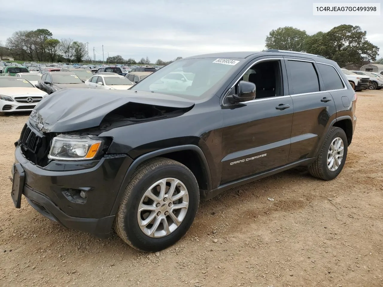 2016 Jeep Grand Cherokee Laredo VIN: 1C4RJEAG7GC499398 Lot: 80269534