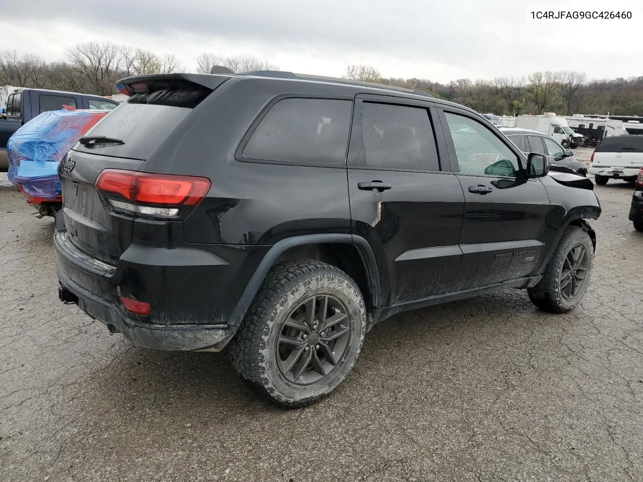 2016 Jeep Grand Cherokee Laredo VIN: 1C4RJFAG9GC426460 Lot: 80331844