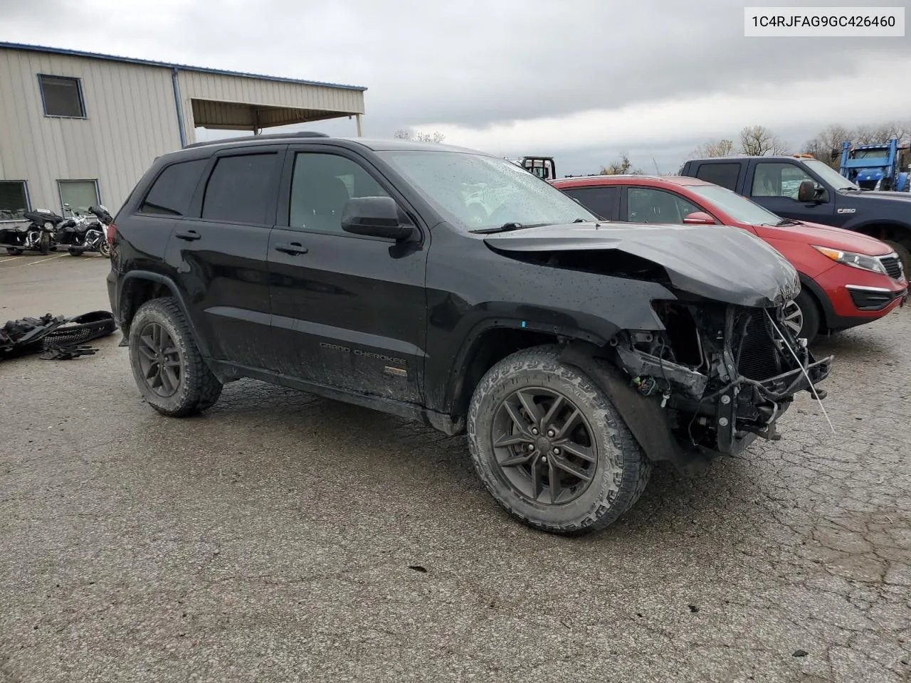 2016 Jeep Grand Cherokee Laredo VIN: 1C4RJFAG9GC426460 Lot: 80331844