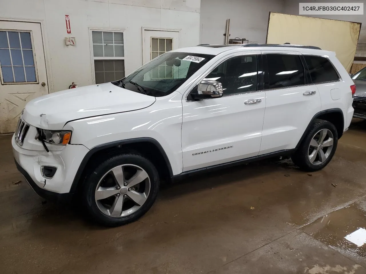 2016 Jeep Grand Cherokee Limited VIN: 1C4RJFBG3GC402427 Lot: 80475964