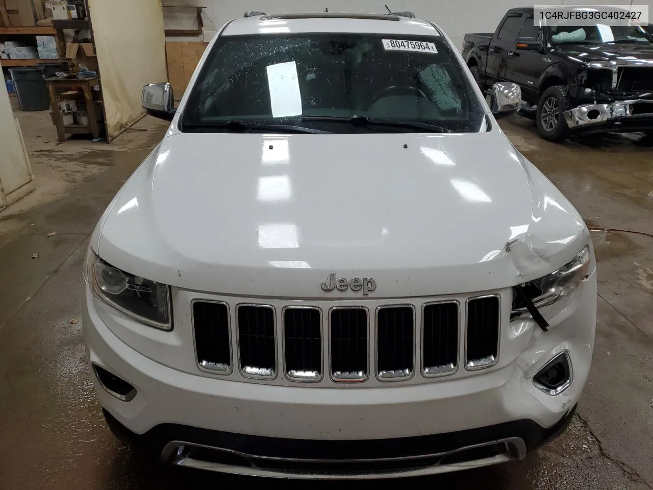 2016 Jeep Grand Cherokee Limited VIN: 1C4RJFBG3GC402427 Lot: 80475964