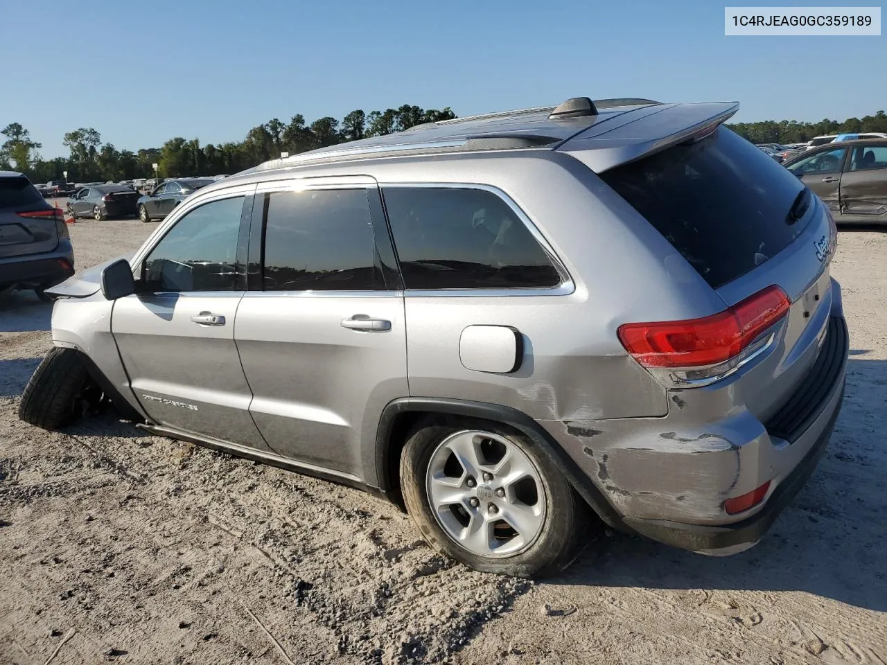 2016 Jeep Grand Cherokee Laredo VIN: 1C4RJEAG0GC359189 Lot: 80697764