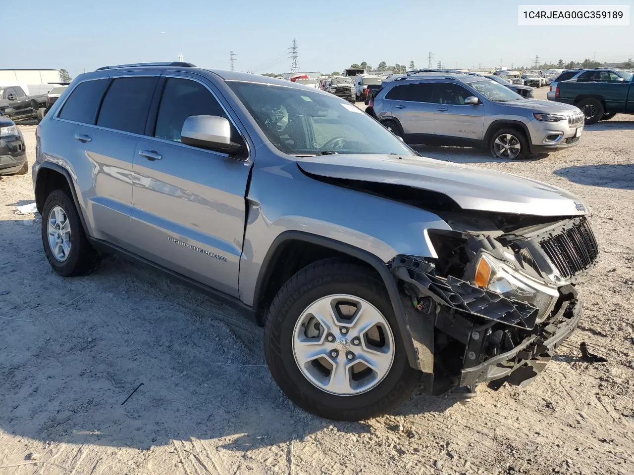 2016 Jeep Grand Cherokee Laredo VIN: 1C4RJEAG0GC359189 Lot: 80697764